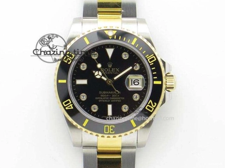 116234 36mm Oyster DJF YG Datejust Edition 1:1 Bracelet V2 Dial On SA3135 Fluted SS White Best Com 1129